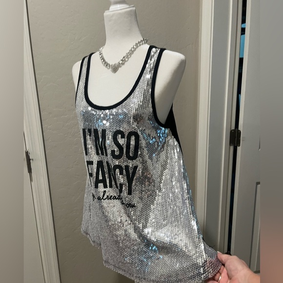 Sequin tank style top. I’m so fancy size extra large. - Picture 3 of 7